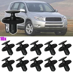 10x Car Engine Cover Clips Fender Liner Rivet Fastener 90467-07201 For Toyota RAV4 III 2006 2007 2008 2009 2010 2011 2012 New