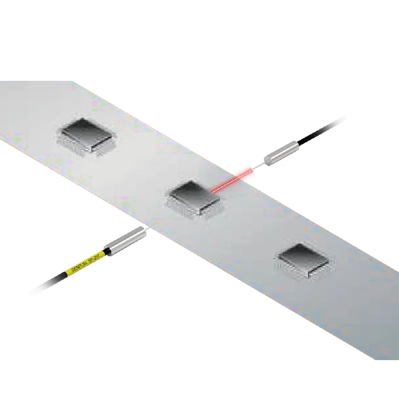 Senpum Thrubeam Casing Type Optical Fiber Sensor Probe SP-257 Replace For FU-56 Detecting Presence of Chip Pin