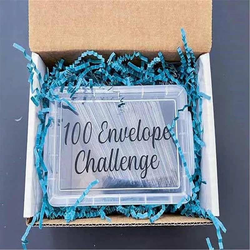 100 Envelopes Money Saving Challenge Box Kit Perfect For 100 Day Savings Challenge