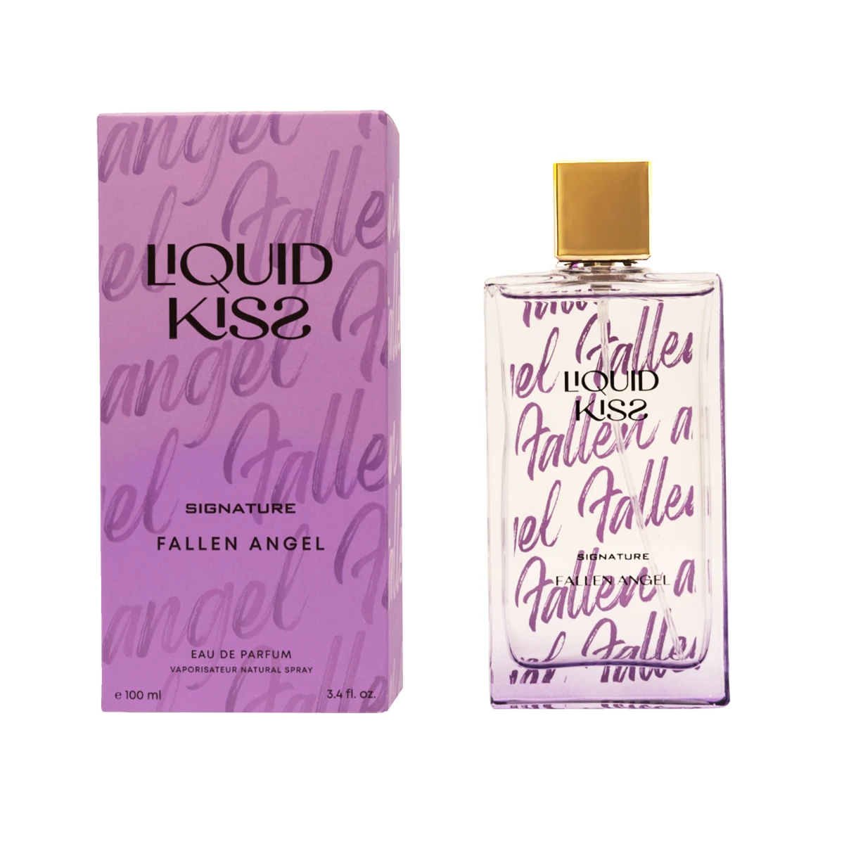 LIQUID KISS Perfume para Mulheres, Eau De Parfum, Floral Frutado, Notas Doce Fragrância, 3.4 oz FALLEN ANGEL Perfumes