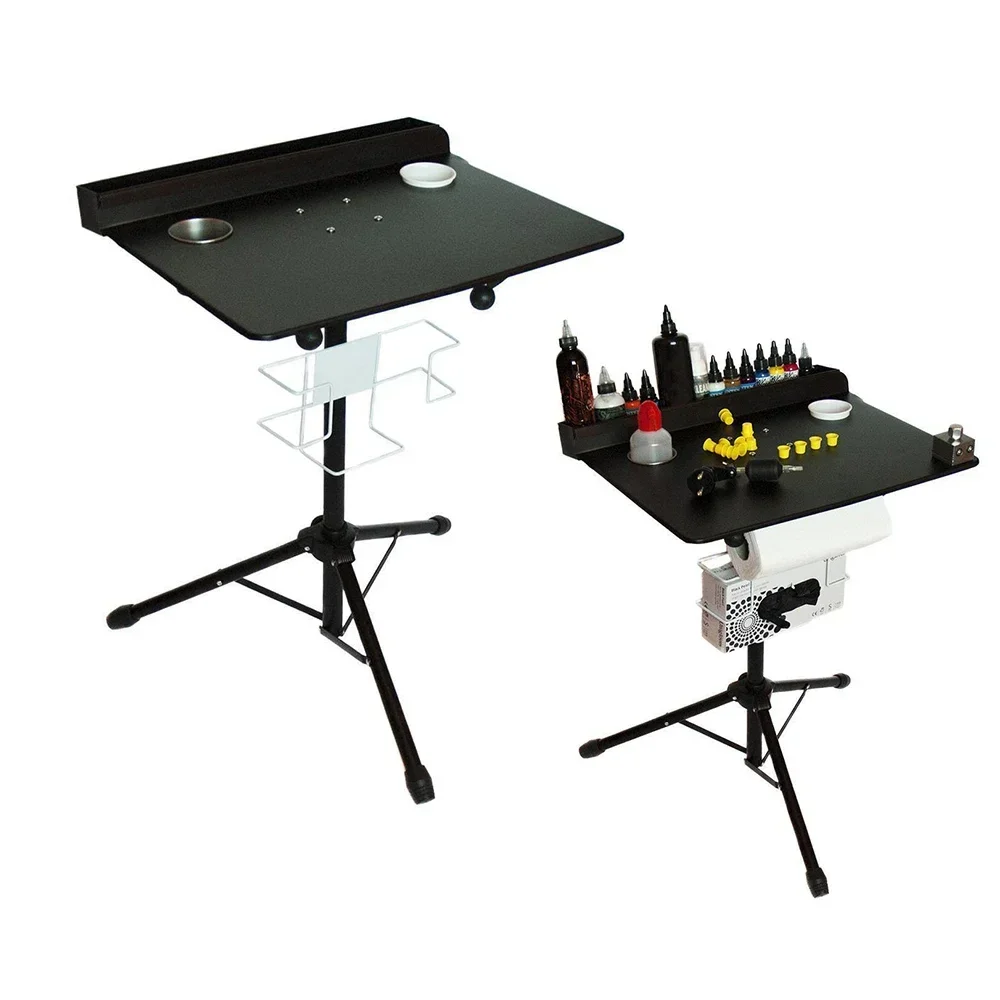 Workstation Tray Shop Adjustable Furniture Collapsible Equipment Portable Desk Workbench Tattoo