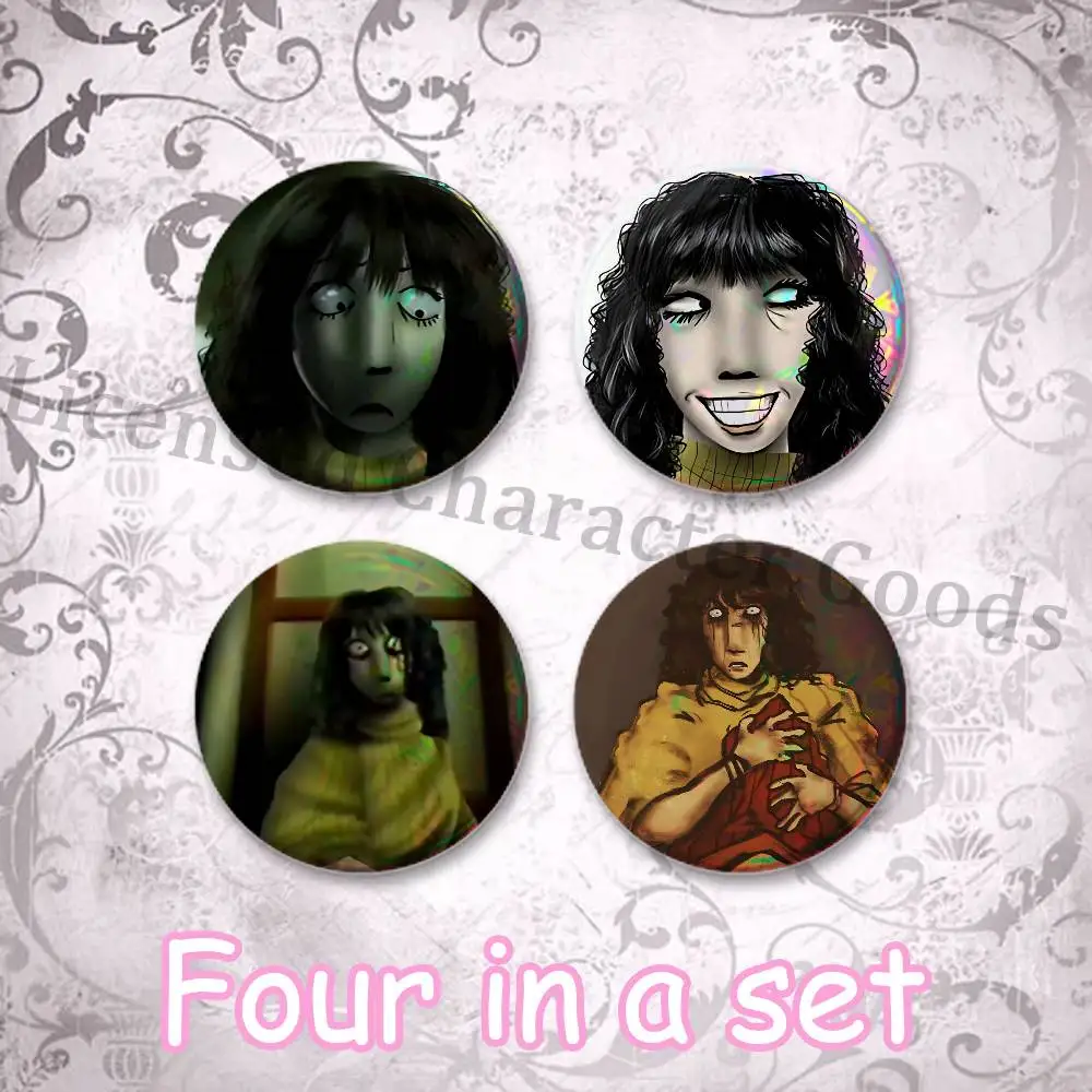 The W-Walten F-Files Rosemary Creative Quirky Mini Pill Badges 25mm Micro Button Pins Fan-made Merch  Gift for Friends