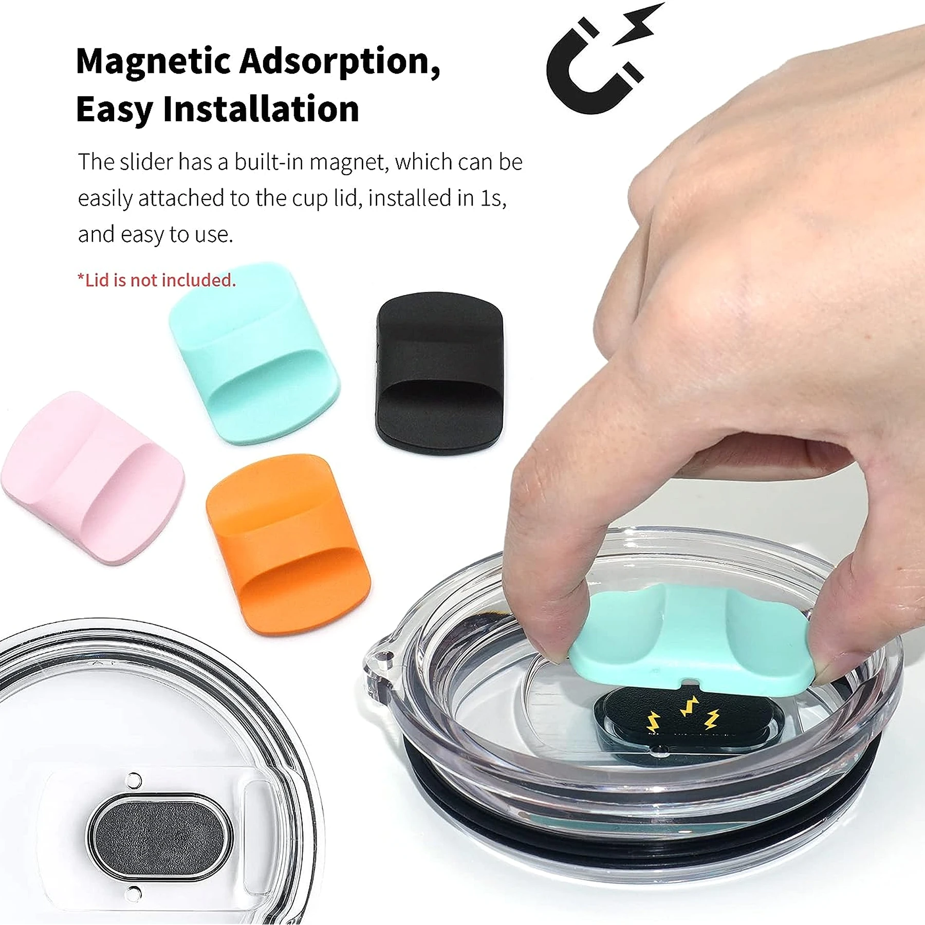 5 Stück 20oz Magnetische Teile, 30oz Ersatzteile für Autobecherdeckel, Schneemann-Becher-Magnetische Teile, Wählen Sie die richtige Größe anhand der Größentabelle, hauptsächlich zum Austausch von Yeti-Autobecher-Magnetdeckeln, Magnetische Teile, 5 Stück, Magnetische Teile mit Magnetismus – Detail 8