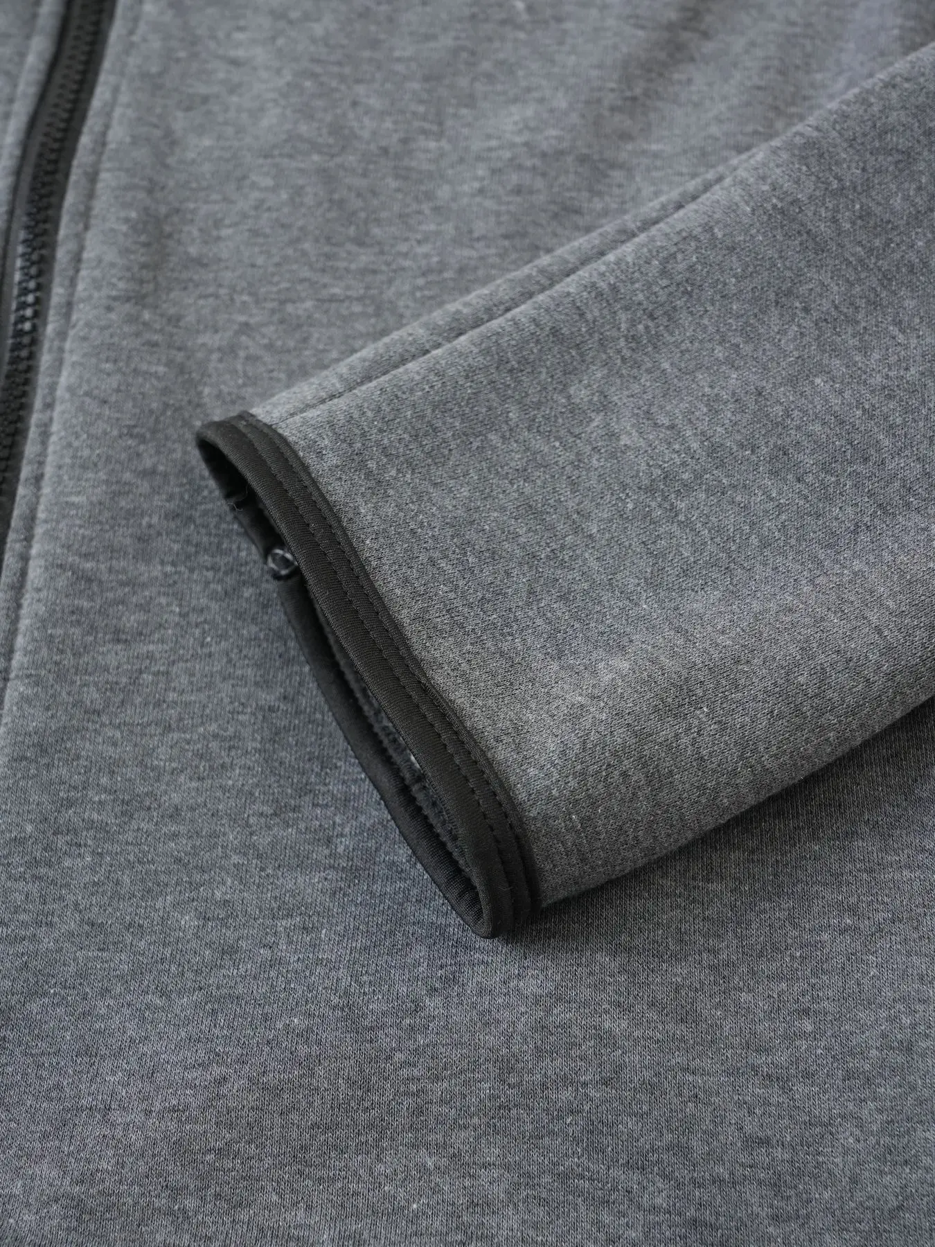 2-teiliger Herren-Sportanzug für Frühling und Herbst, Kapuzenjacke mit Reißverschluss und Jogginghose, lässiger Alltags-Sportanzug für Männer im Freien – Detail 21