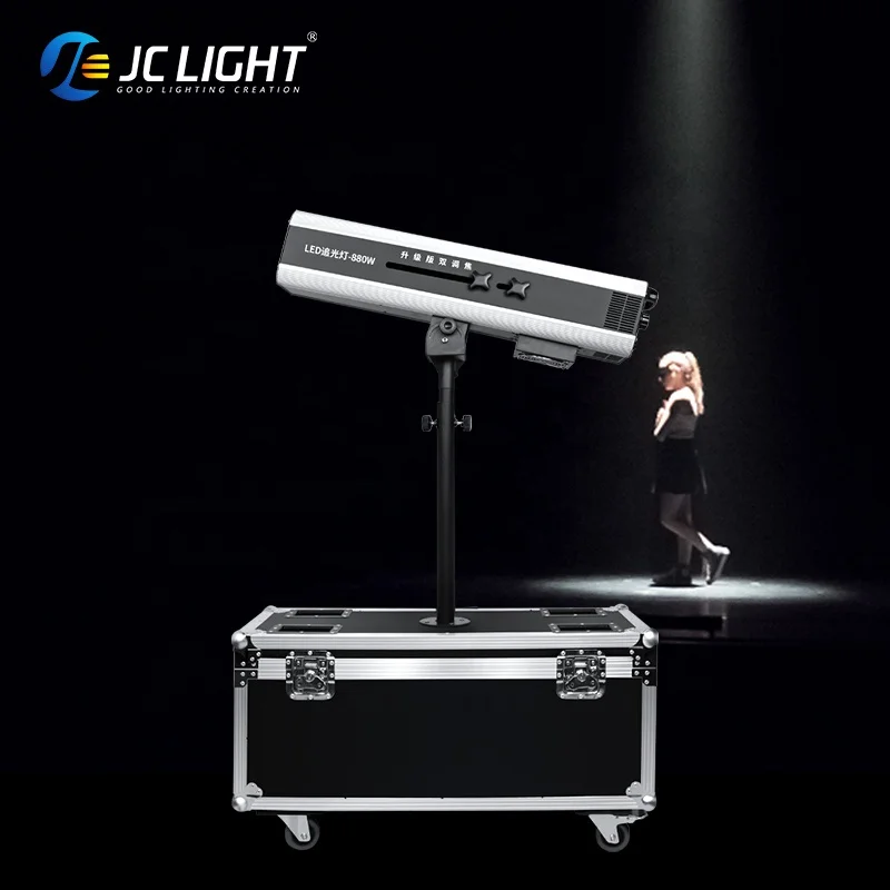 

330w 660w 880w Electronic Focus Stage Wedding Show SpotLight Led Follow Spot Light