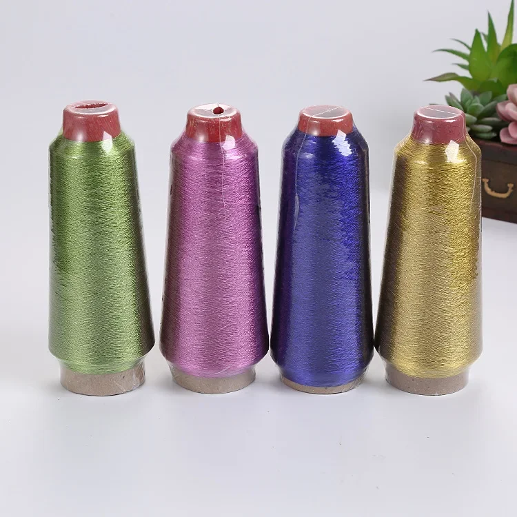 

1roll Cross-stitch gold and silver thread computer embroidery sewing thread hand stitching sewing thread embroidery manual DIY