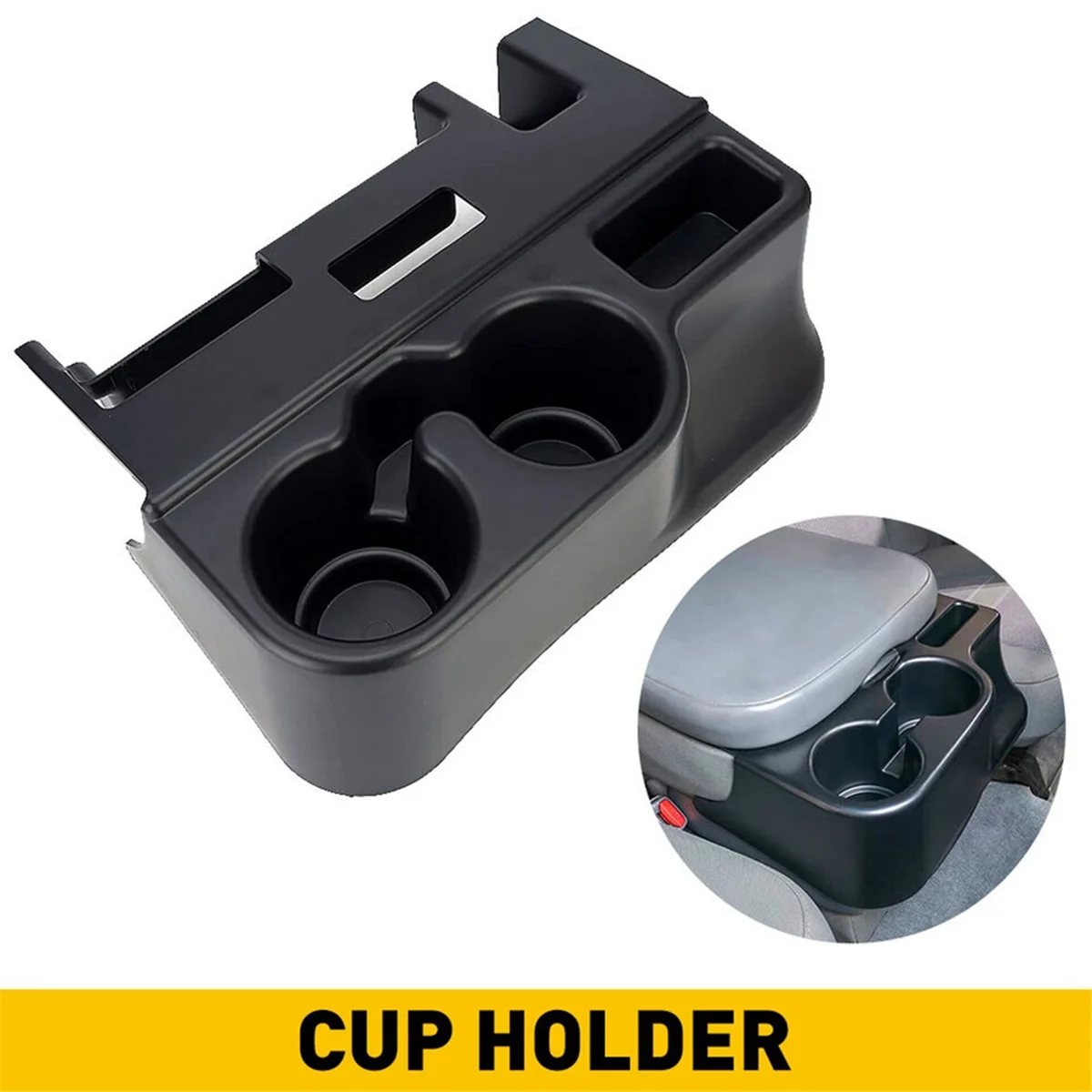 Car Center Console Armrest Box Cup Holder 0SS281AZAA for Dodge Ram 1500 2500 3500 1999-2002 DG0817803 Water Cup Trust