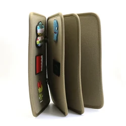 Small Storage Book Hook and Loop Organizer Board Military Fan Morale Badge Tactical Patch Armband Board Display Cloth Pad