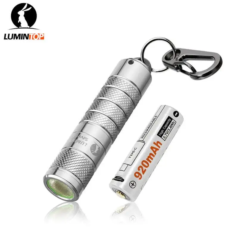 

Lumintop Silver Fox 760 Lumens EDC Keychain Flashlight