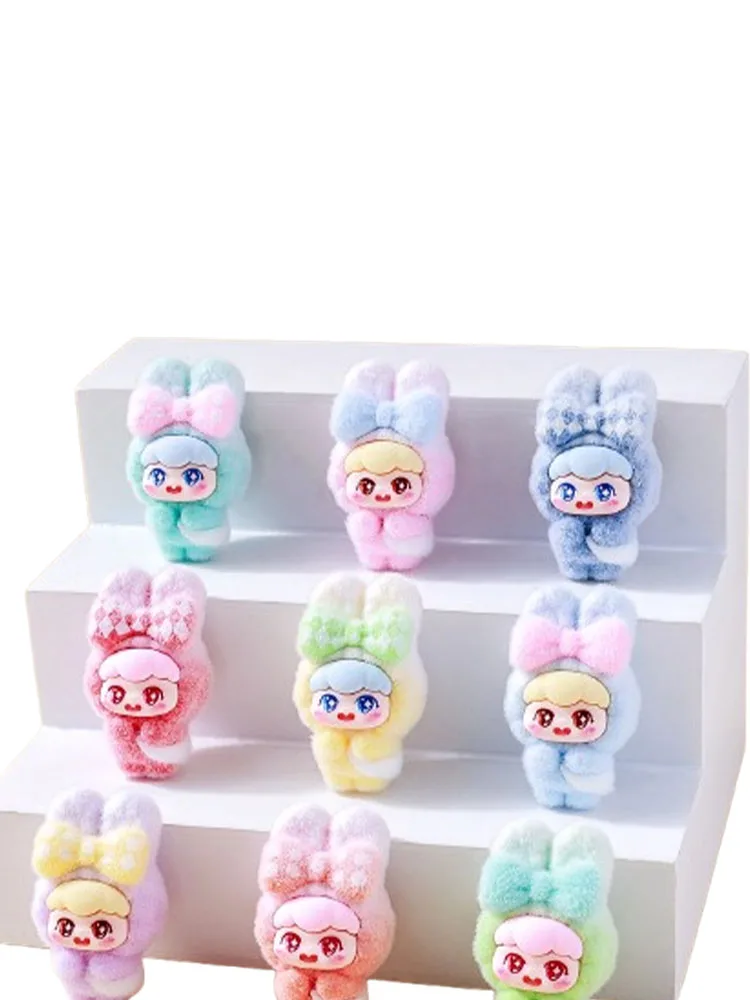 

9pcs-New Mini Cartoon Baby Three-Year-Old Series Cute Ball Toy Desk Decorative Item for Office Use