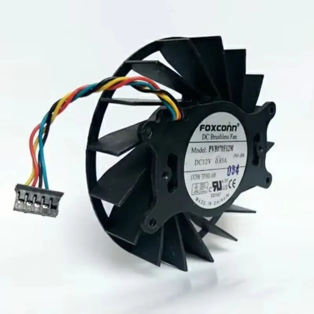 Foxconn PVB070F12M P01 BB 17CFM TP39X-A00 DC 12V 0.85A 75x75x20mm Cooling Fan 2