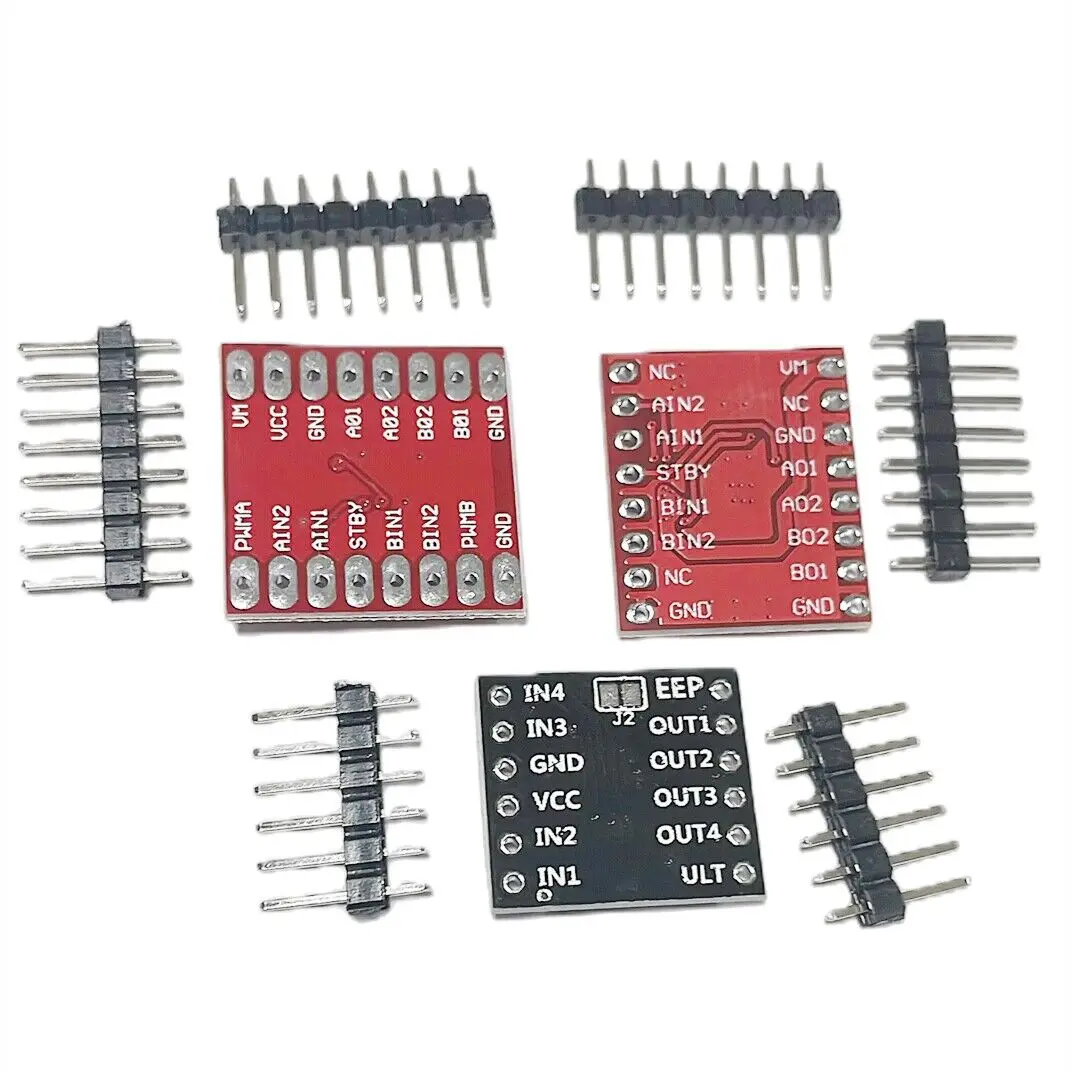 TB6612 DRV8833 Dual Motor Driver 1A TB6612FNG for Arduino Microcontroller Better than L298N