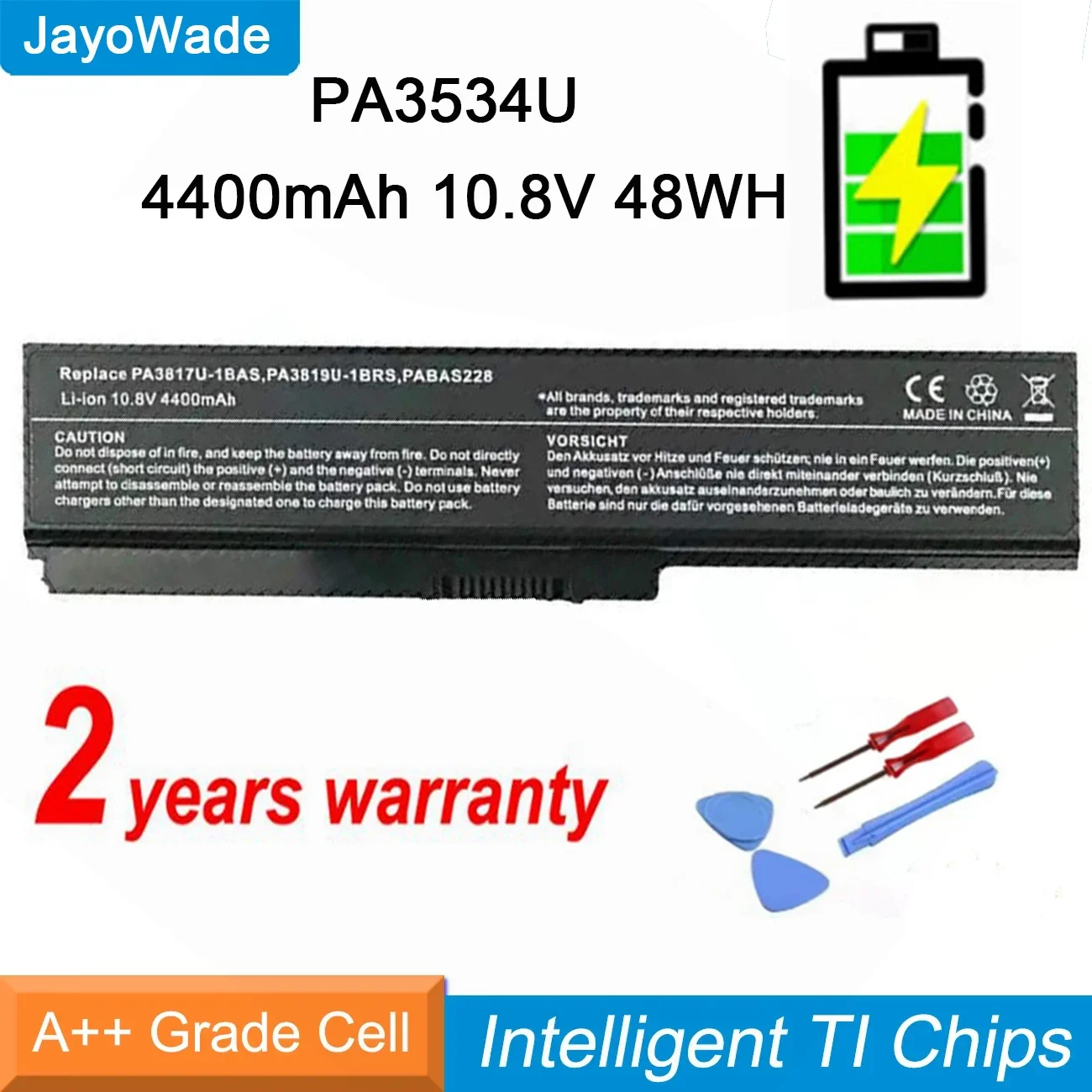 High Quality PA3534U-1BRS Laptop Battery for Toshiba Satellite A200 A210 A300 A350 L300 L500 L500D PA3533U PA3534U PA3535U 1BAS