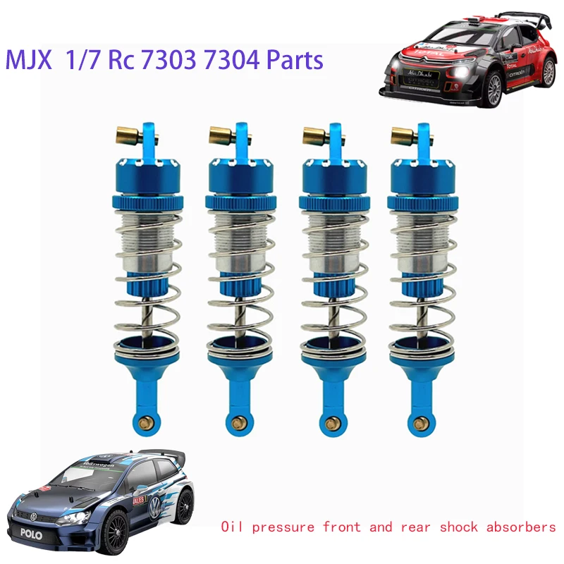 MJX Hyper GO 7303 1/7 Citroen C5 WRC piezas de coche teledirigido para postcopa, copa de dirección delantera, cubierta de caja de cambios de Motor, soporte de mariposa, brazo oscilante