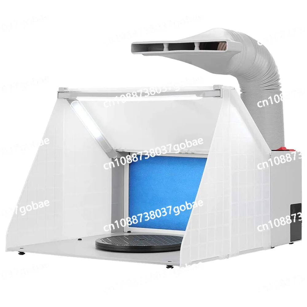 Model figure painting Model painting Coloring workbench Exhaust fan Exhaust fan Spray cabinet