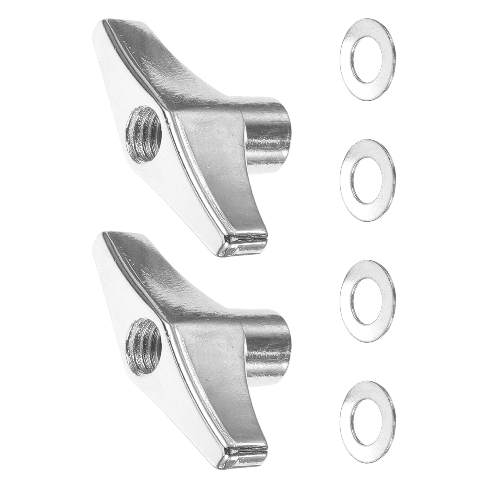 1 セットドラムハードウェアアクセサリーメタルハンドタイトニング交換用ファスナーシンバル用フェルトスリーブ安全なフィット感軽量