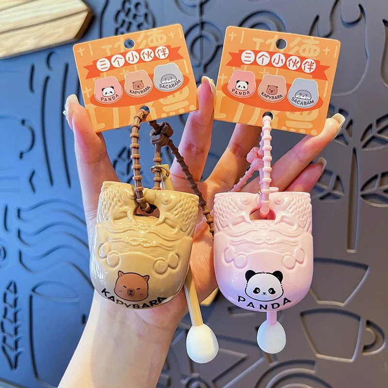 

New Modern Creative Keychain Wooden Fish Keychains Bag Phone Pendant Decorative Business Gift Key Chain Wholesale