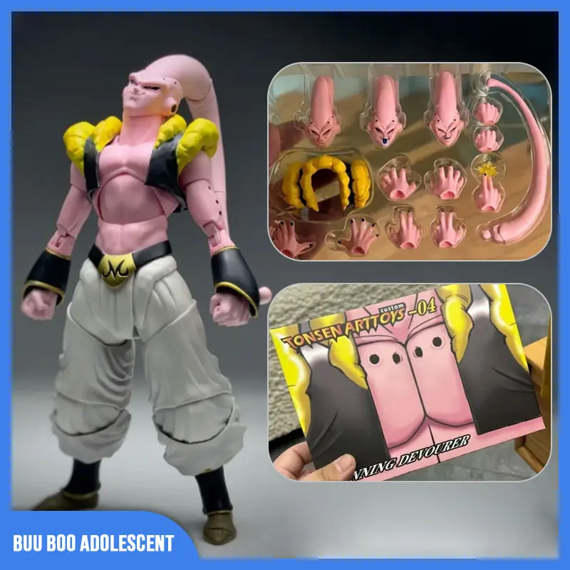 

Tonsenarttoys Dragon Ball S.H.Figuarts Shf Adolescent Malevolence Majin Buu Boo Kid Anime Action Figures Toys Model Collector