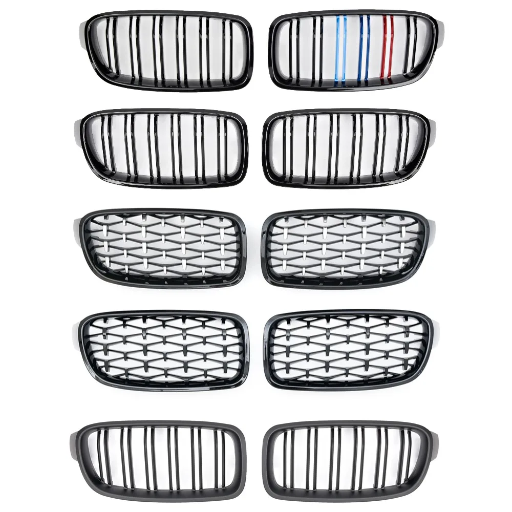 For BMW 3 Series F30 F31 F35 320i 325i 328iSport Front Bumper Grille Inlet Grill Inlet Grid Mesh Tuning 2012-2018