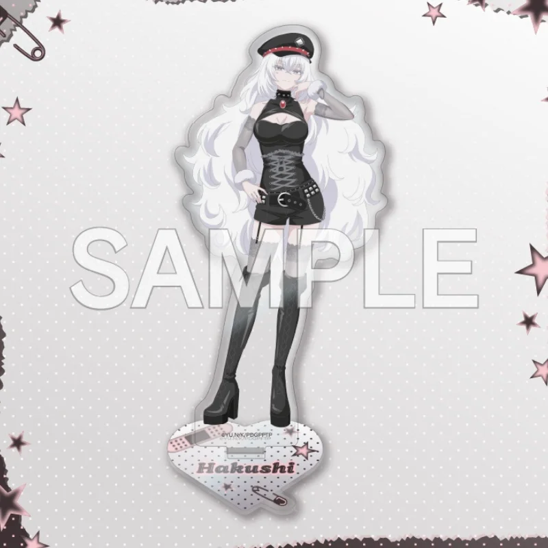 Acrylic Stand Model Plate Keychain Anime Game Playing Death Games to Put Food on the Table 15CM Yuki,Hakushi,Airi,Beniya Gifts