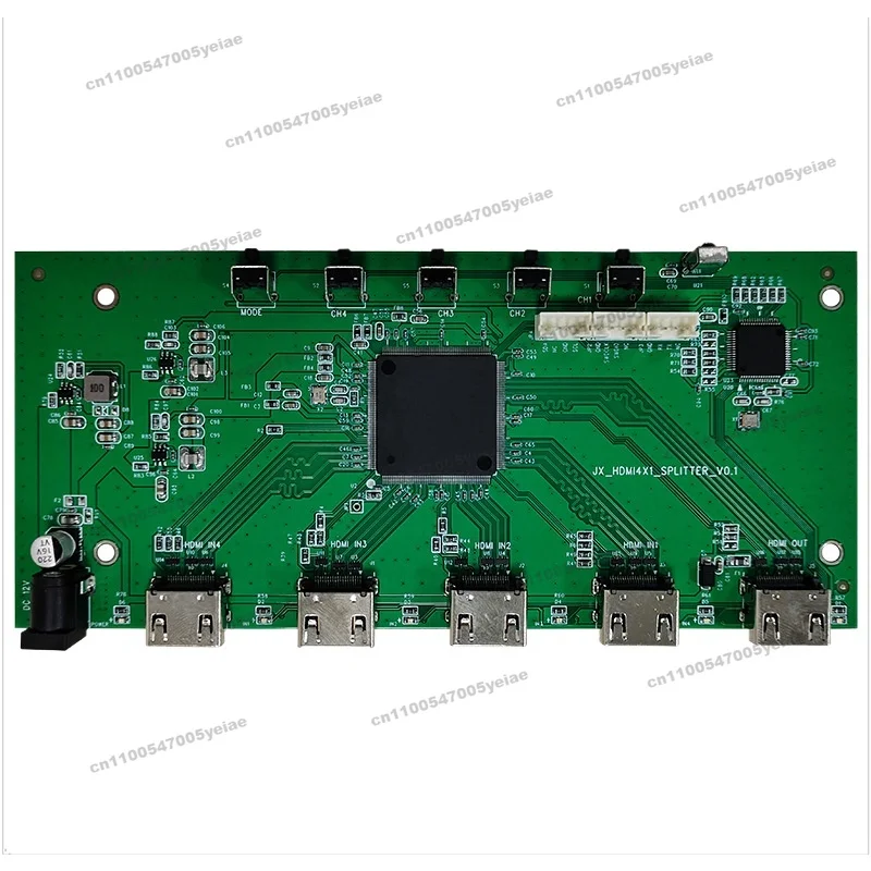HDMI Signal 4 in And 1 Out Video Splitter, Supports 4 Channels of HDMI and 1 Channel of HDMI Output At The Same Time
