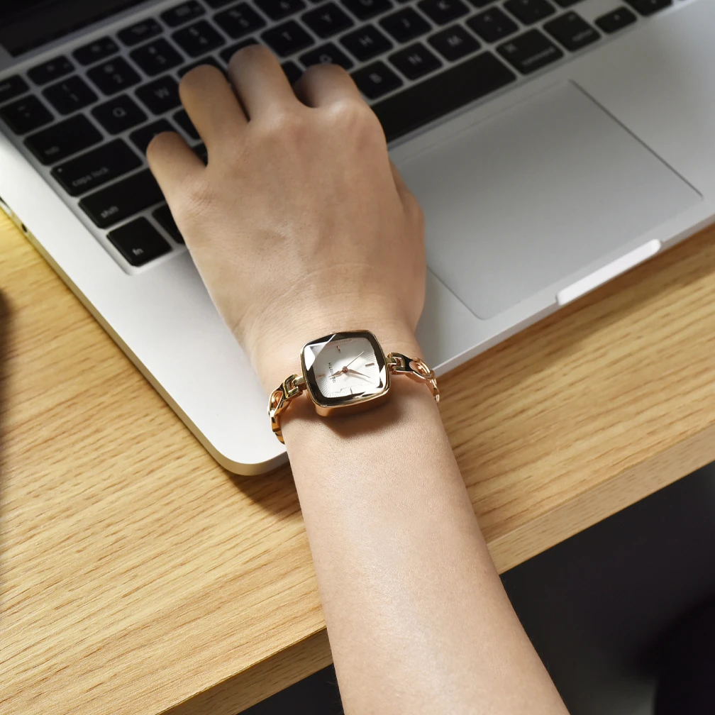 REBIRTH Women's Watches Waterproof  Original Bracelet Quartz Clock Ladies Watches