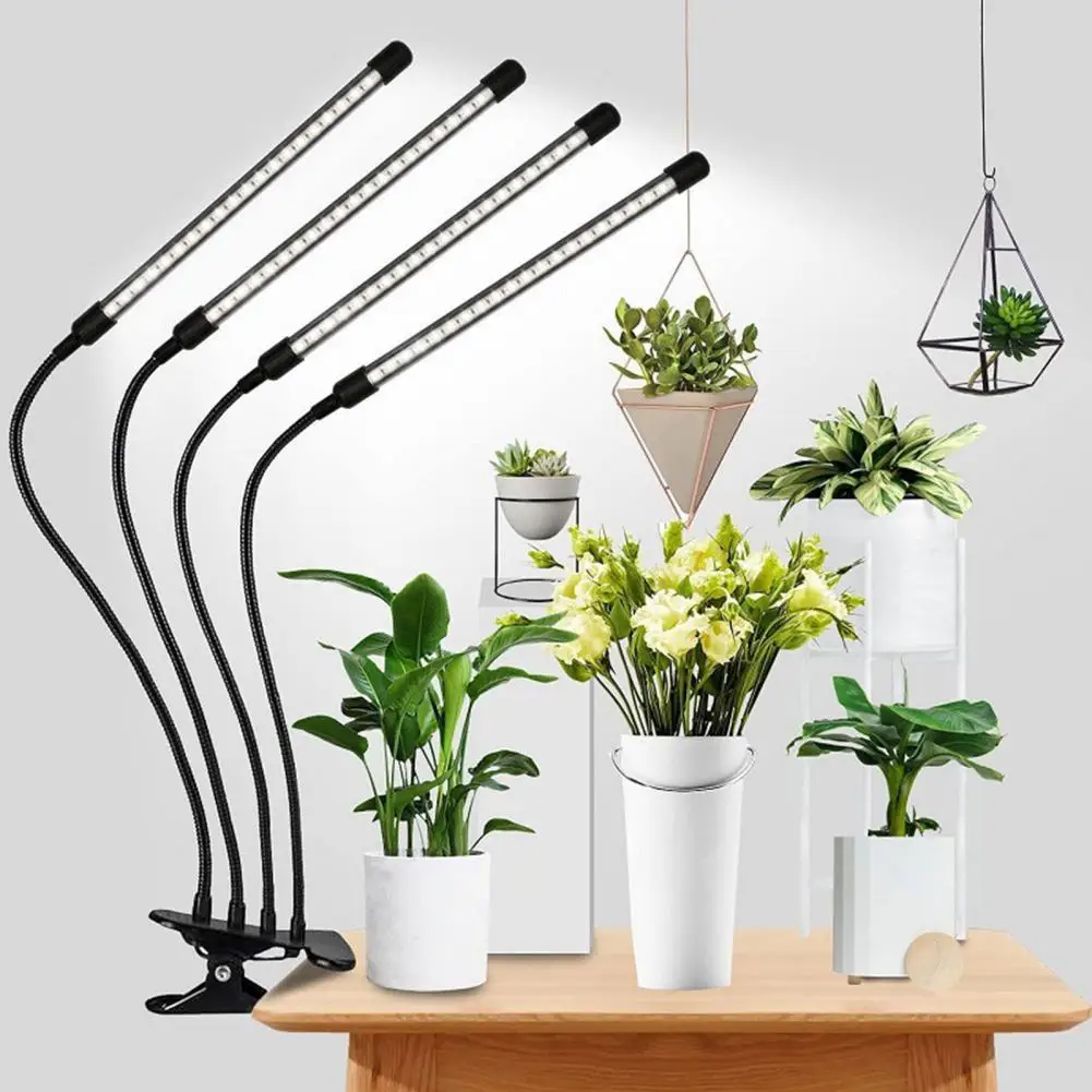 

Clip Plant Light High Brightness Waterproof Led Plant Grow Light with Clip Full Spectrum Dimmable Plug-play Flower for Indoor