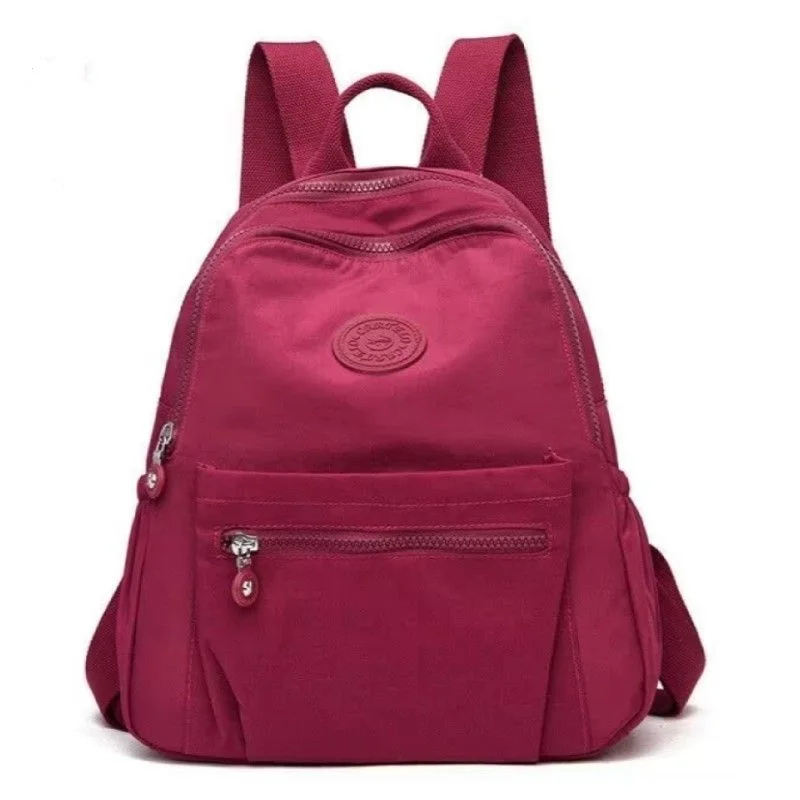 Bolsa escolar leve para meninas universitárias, Sacos de viagem de grande capacidade, Mochilas versáteis para escola, moda