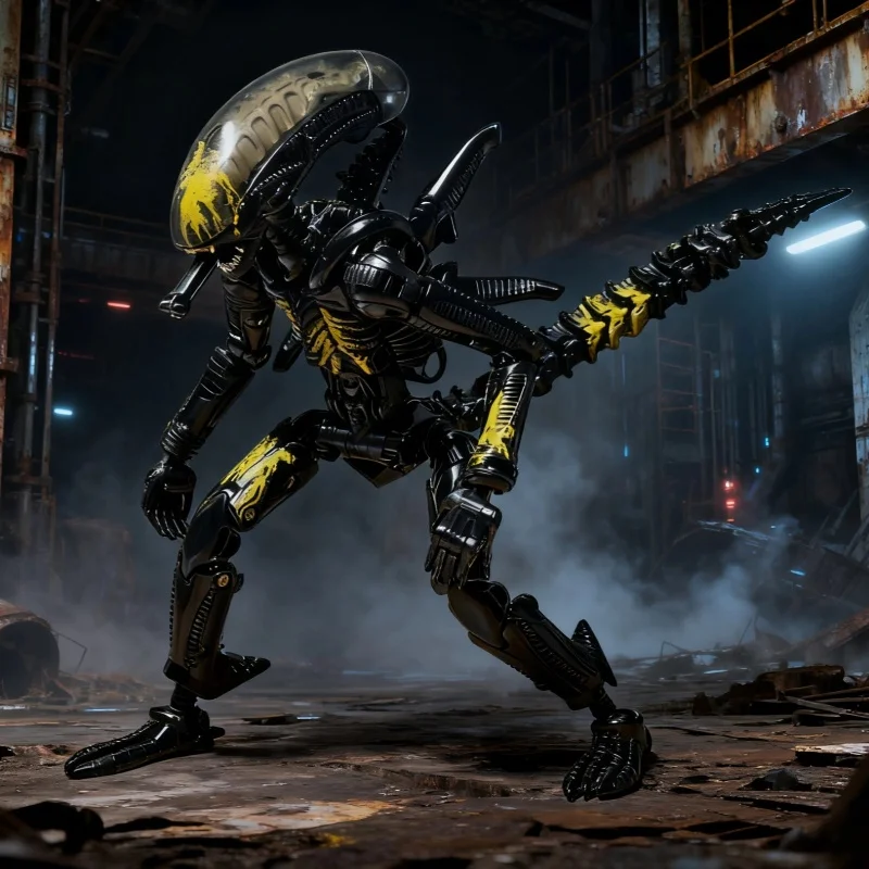 

In Stock 52toys Beastbox-Infinity Ib13 Xenomorph Alien 2.0 Model Toys Deformation Toy Collectible Model Desktop Ornament Gifts