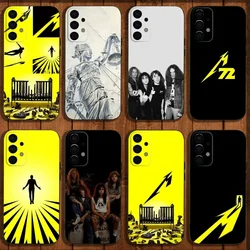 72 Seasons band Phone Case For Samsung Galaxy A13,A21s,A22,A31,A32,A52,A53,A71,A80,A91 M-MetallicaS-S Soft Black Cover