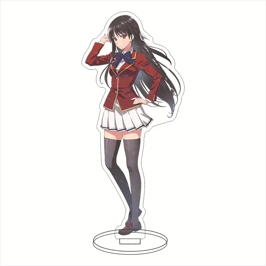 Anime Klasse Elite Acryl Stand Model Horikita Suzune Karuizawa Kei Figuren Cosplay Desktop Decoratie Model Props Fans Geschenken