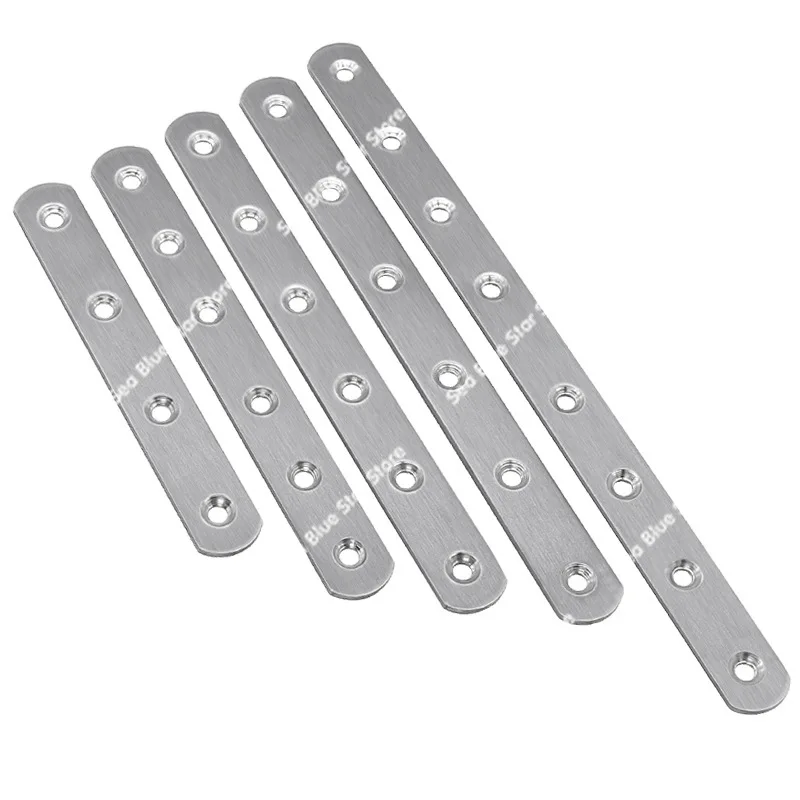Stainless steel corner code flat, connecting fixture iron sheet furniture table and chair angle iron flat angle accessories