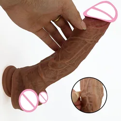 GaGu 10 Inch Super Large Realistic Silicone Dildo Women Masturbator G-Spot Big Dick for Bisexual Anal Plug Sex Toys Glass Dildos