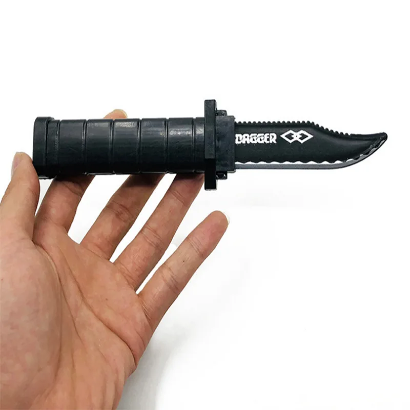 Adults Kids Props Toys Joke Magic Plastic Retractable Knife Joke Prank Props Knife Scary Trick Fake Dagger Funny Surprised Gift image 5