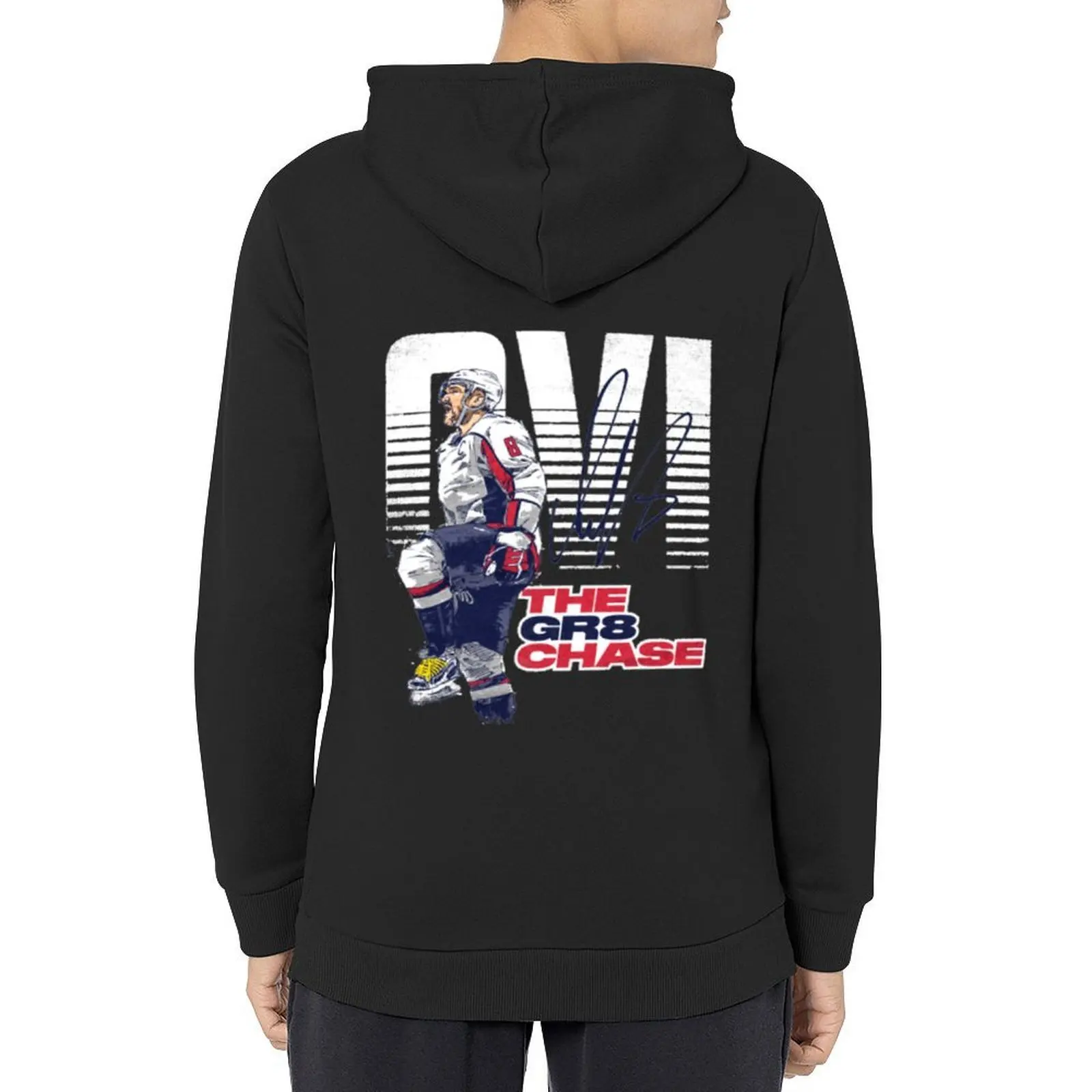 

Alex Ovechkin the Gr chase Hoodie men's clothing korean style clothes hooded shirt man hoodie