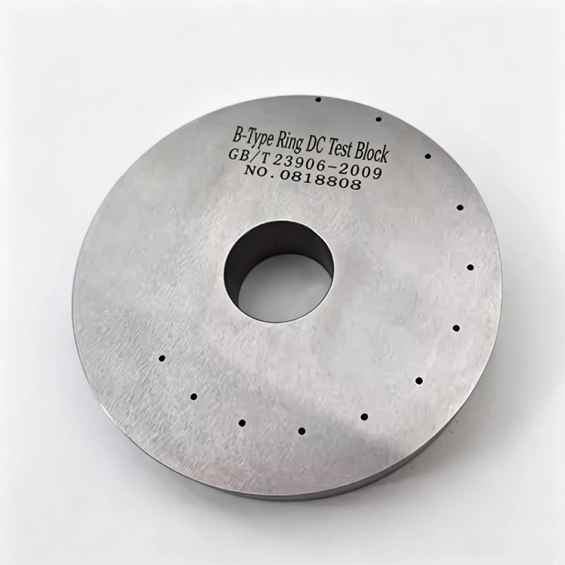 B‑Type Standard Calibration Test Block 12‑Hole DC Circular Reference Block NDT Test Specimen for Flaw Detector Calibration