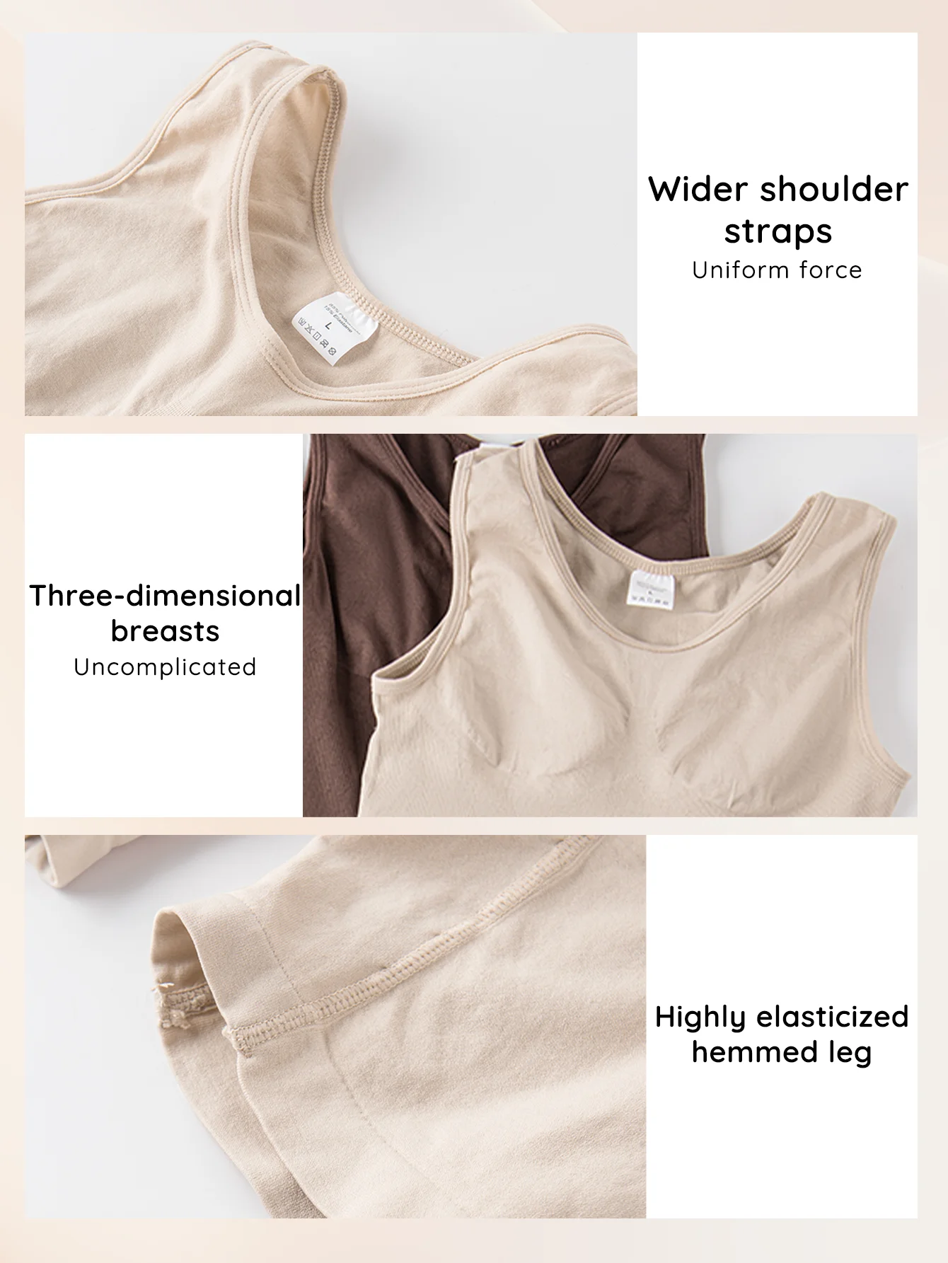 Thumbnail 4 - #39 Newest Seamless Shaping Bodysuits