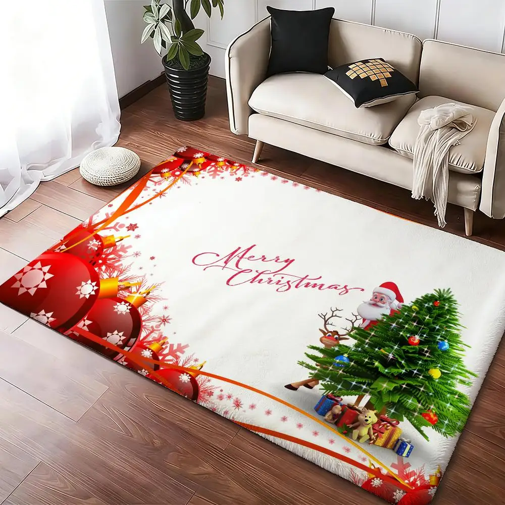 

Коврик Happy BOXING DAY, уютный, мягкий, толстый, нескользящий, из фланели, для декора гостиной, спальни, кухни