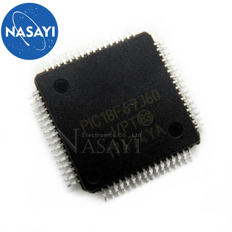 5 PCS Chip PIC18F67J60-I/PT PIC18F67J60 TQFP-64