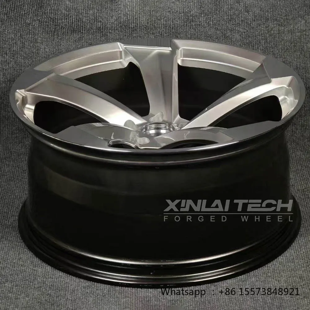 High Performance Forged Alloy Rims 18-21 Inch Machined Silver Black Split Spoke Design 5x120 5x114.3 for  3 Series G20