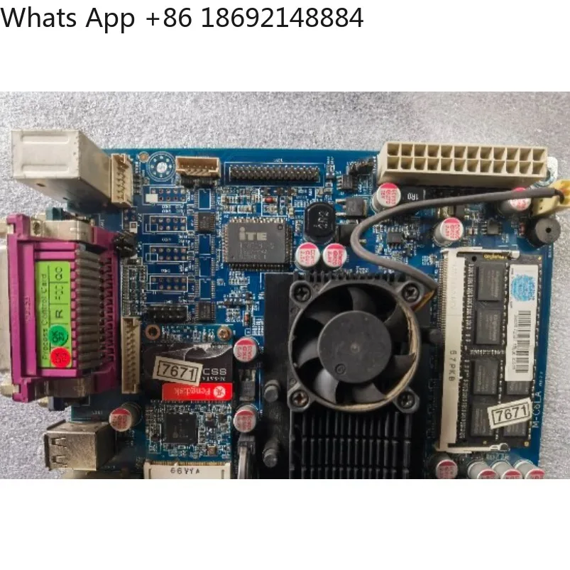 

Disassemble D525 POS cash register, industrial computer main board M-C6LA 24PIN power supply, with MSATA PCI