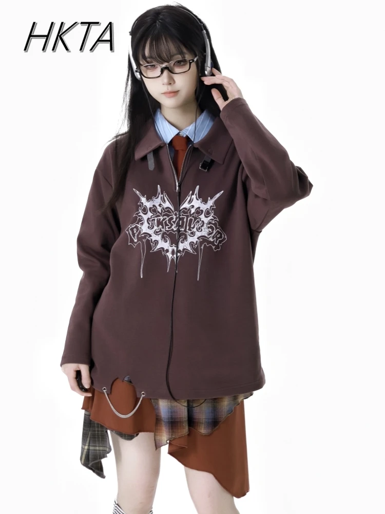 Spring Sweet Cool College Style Ruffled V Neck Long Sleeved Sweatshirt Women Waist Shirt Top Irregular Plaid Skirt Girl Sets