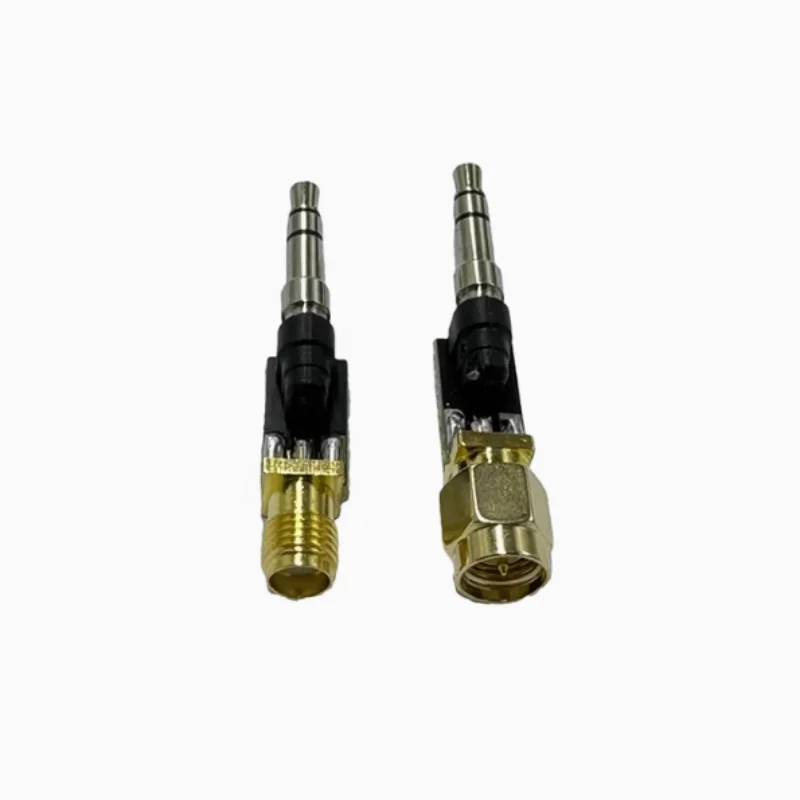 1PC SMA to 3.5mm male female adapter SMA outer screw inner hole adapter to 3.5 headphone suitable for radio