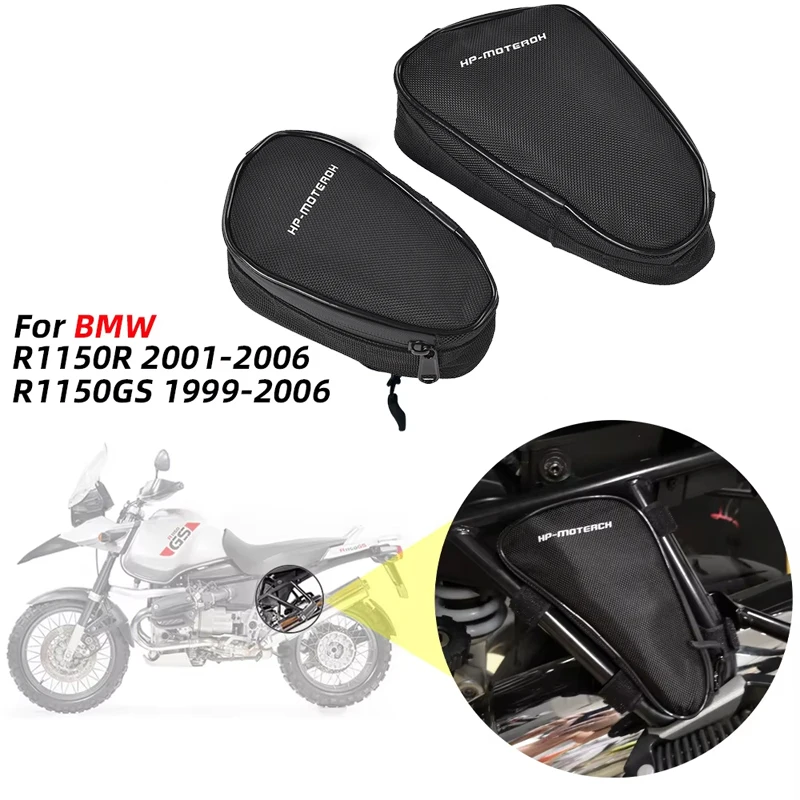 R1150GS R1150R Motorcycle Side Frame Bag Triangle Storage Bags Package For BMW R 1150GS 1150R 1150 GS R 1999-2006 2005 2004 2003