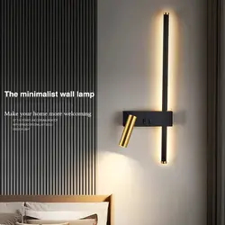 Wall Lamps Nordic Modern Led Lights For Room Home Decoration Interior Bedside Lamp Living Room Sofa Background Wall Sconce Lamps