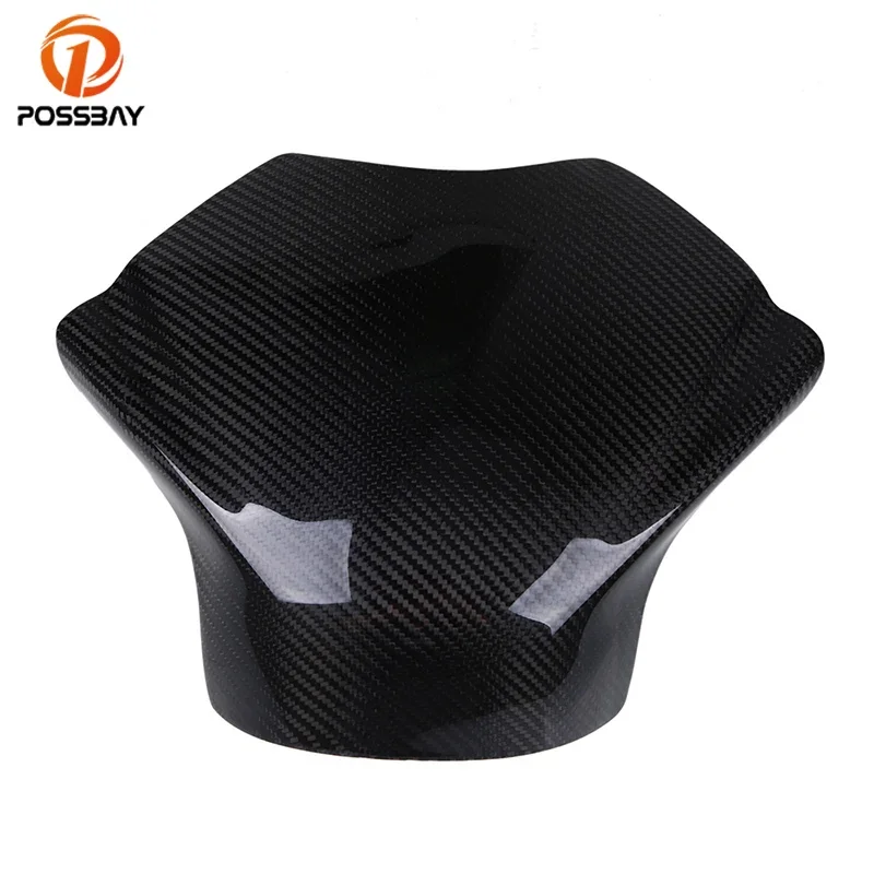 

POSSBAY Motorcycle Gas Tank Pad Cover Fuel Oil Protector Carbon Fiber For Yamaha YZF R6 2008 2009 2010 2011 2012 2013 2014