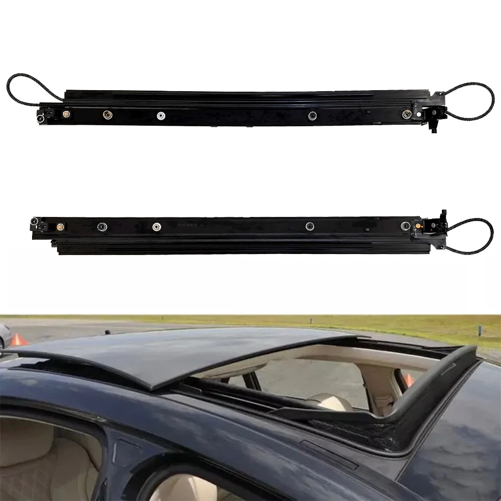 Car Panoramic Sunroof Rails Slide Track For Mercedes Benz A C S Class CLA GLA GLC GLE C117 W176 W205 W213 W253 W222 C292 X156