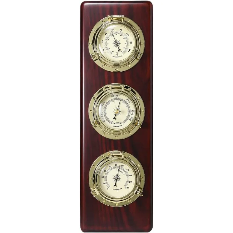

Weather WS-GL032 Коллекция иллюминаторов Метеостанция с термометром, гигрометром, барометром