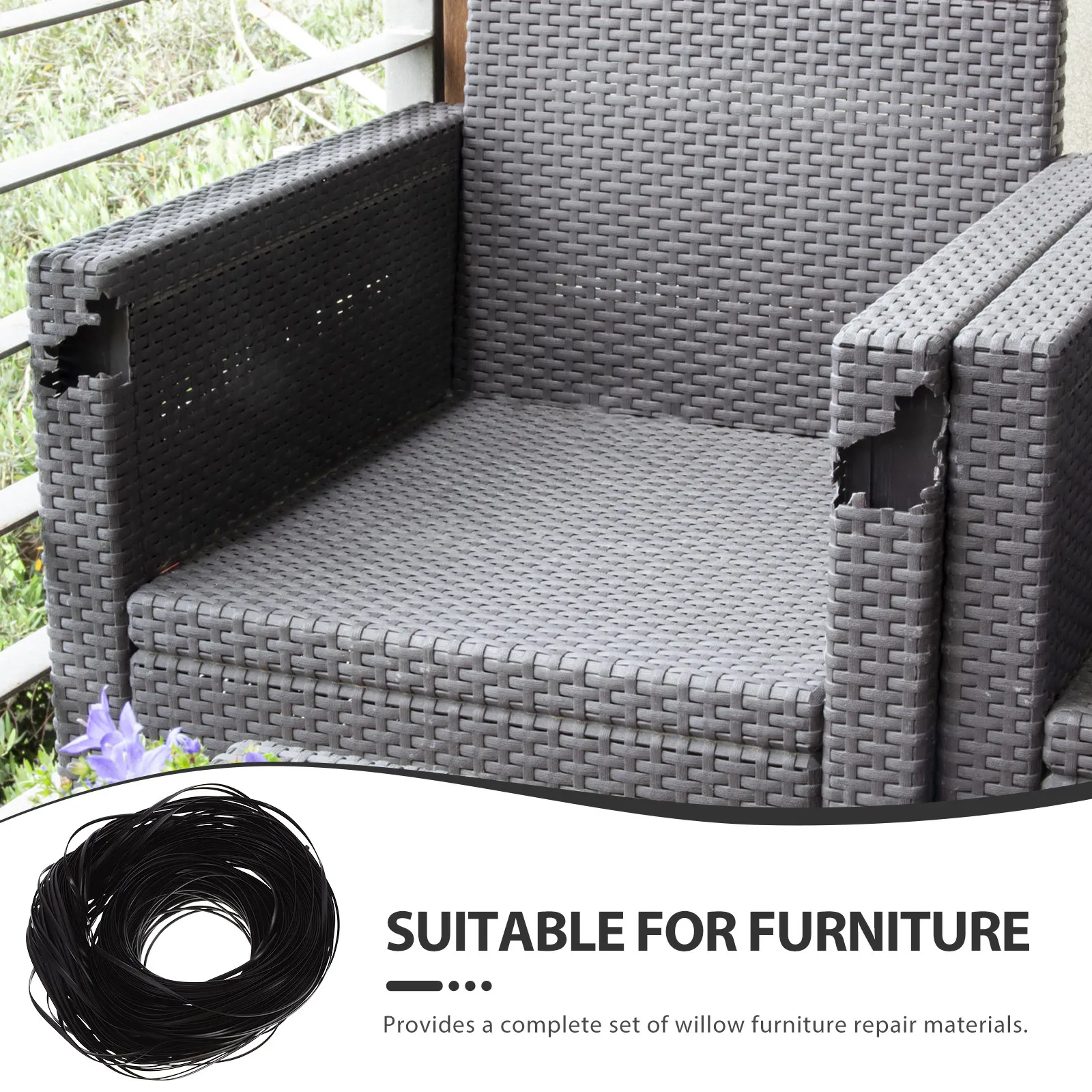 Pe Rattan Repair Kit Grey Outd - Outdoor Furniture Restoration recension och pris