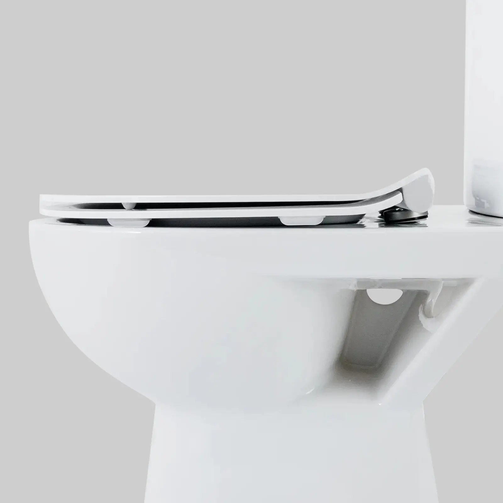 

10 шт. универсальных самоклеящихся амортизирующих прокладок для сиденья унитаза, обеспечивающих бесшумное закрытие, устойчивость сиденья и защиту от влаги